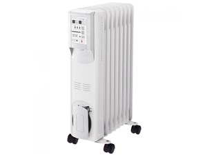 [新品][送料無料] スリーアップ オイルヒーター OHT-1556 WH ホワイト Hidamari 3～8畳用 マイコン式 リモコン付 商品画像1：あるYAN PLUS