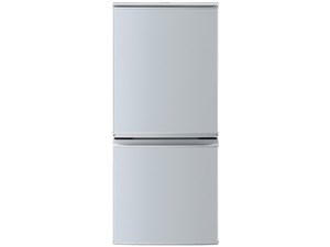 シャープ 137L 冷蔵庫 SJ-D14B-S シルバー系 商品画像1：セイカオンラインショッププラス