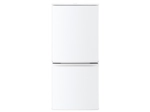シャープ 137L 冷蔵庫 SJ-D14B-W ホワイト系 商品画像1：セイカオンラインショッププラス