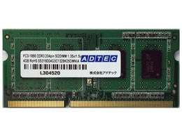 ADM14900N-L4G [SODIMM DDR3L PC3L-14900 4GB]