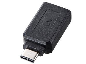 サンワサプライ TypeC-USBA変換アダプタ AD-USB28CAF
