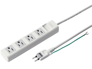 TAP-N3425N 電源タップ (3P・4個口・2.5m)