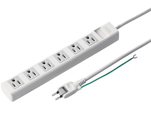 TAP-N3625N 電源タップ (3P・6個口・2.5m)