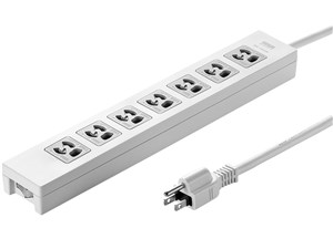 TAP-F37-3ZR 電源タップ (3P・7個口・3m) 商品画像1：eONE