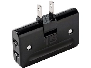 TAP-AC5BKN (ブラック) 平トリプルタップ (2P・3個口)