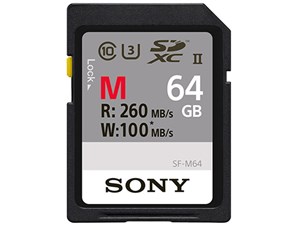 ソニー【SONY】64GB SDXC UHS-II メモリーカード Class10 SF-M64★【SDメモリ･･･