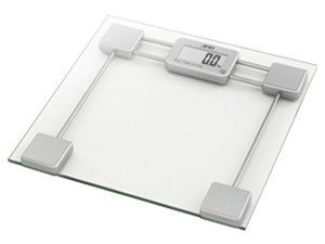 【納期目安：１週間】A＆D ガラストップのシンプルなデザイン!100g表示で、日･･･