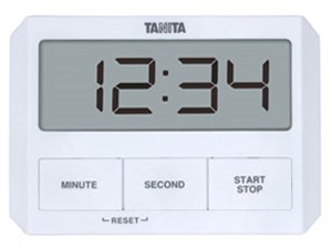 TANITA TD-409 (ホワイト) ガラスにつくタイマー [キッチンタイマー] 商品画像1：XPRICE