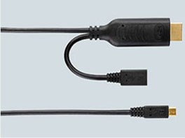 ELPA MHLホストケーブル 2m USB-MHL200P