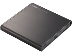 エレコム DVDドライブ USB2.0 オールインワンソフト付 ブラック LDR-PMJ8U2VB･･･