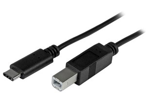 StarTech USB2CB1M [USB 2.0ケーブル (B オス -Type-C オス)]
