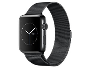 Apple Watch Series 2 42mm MNU92J/A [スペースブラックミラネーゼループ] 商品画像1：トップショップ