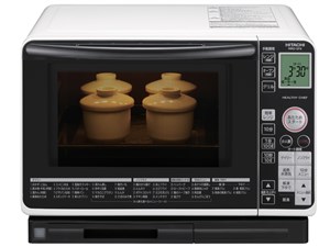 日立【HITACHI】23L 過熱水蒸気オーブンレンジ ヘルシーシェフ MRO-SF6-W(ホワイト)★【MROSF6W】 商品画像1：家電のSAKURAchacha
