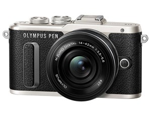 OLYMPUS PEN E-PL8 14-42mm EZレンズキット [ブラック] 商品画像1：マークスターズ