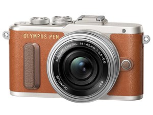 OLYMPUS PEN E-PL8 14-42mm EZレンズキット [ブラウン]　通常配送商品 商品画像1：バリュー・ショッピング