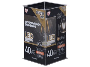 アイリスオーヤマ LDA4L-G/D-FC [LED電球(E26口金・40W相当・485lmm・電球色)] 商品画像1：XPRICE
