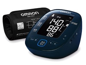 オムロン 上腕式血圧計 HEM-7281T OMRON ダークネイビー 血圧計 上腕式 スマ･･･