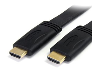 イーサネット対応ハイスピードHDMIケーブル 7.6m/4K30Hz対応/HDMI[オス]-HDMI[オス]/フラットケーブル HDMIMM25FL 商品画像1：123market