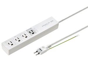 TAP-RE34M-2 パソコン連動タップ (3P・4個口・2m)