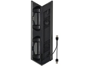 PS4(CUH-2000)用 マルチスタンド Slim ANS-PF040BK [ブラック]