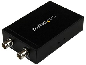 SDI - HDMIコンバーター 3G SDI - HDMIアダプタ SDIデイジーチェーンポート搭載 SDIソースを230m延長 SDI2HD 商品画像1：123market