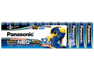 エボルタNEO アルカリ乾電池 単3形 12本パック LR6NJ/12SW