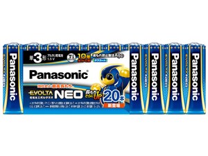 パナソニック【Panasonic】乾電池エボルタネオ単3形20本パック LR6NJ-20SW★･･･