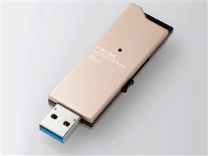 エレコム 高速USB3.0メモリ(スライドタイプ) MF-DAU3032GGD 商品画像1：リコメン堂