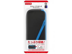 スリム ソフトポーチ(Switch用) CC-NSSSP-BB [ブラックブルー]
