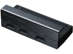タブレット用USBハブ USB-2H302BK 商品画像1：123market