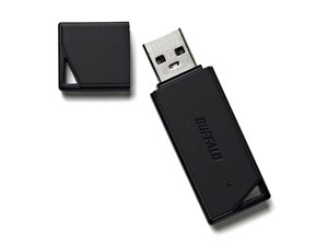 USB2.0 どっちもUSBメモリー 16GB ブラック RUF2-KR16GA-BK