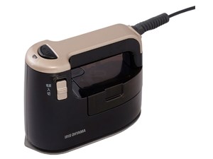 アイリスオーヤマ【アイロン】衣類用スチーマー IRS-01-KN（ブラックゴールド）★【IRS01KN】 商品画像1：SAKURA MOMO