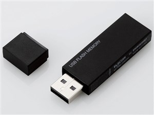 エレコム 【メール便での発送】USBメモリ USB2.0 キャップ式 暗号化セキュリ･･･