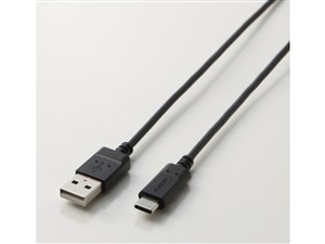 エレコム USB2.0ケーブル(A-C) TB-AC10NBK
