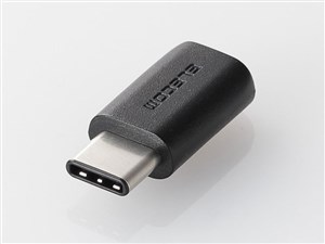エレコム 【メール便での発送商品】USB2.0変換アダプタ(Type-C-micro-B) TB-M･･･