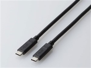 エレコム USB3.1ケーブル(C-C、PD対応) MPA-CC13A10NBK