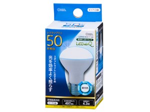 オーム電機 LED電球 レフランプミニ形(50形相当/497lm/昼光色/E17/配光角150･･･