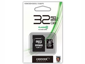 マイクロSD32GB HDMCSDH32GCL10UIJP3 [32GB]