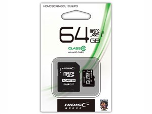 【納期目安：１週間】磁気研究所 【メール便での発送商品】HIDISC microSDHC･･･