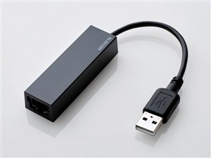 エレコム 有線LAN アダプタ USB2.0 ケーブル長 9cm EU RoHS指令準拠(10物質) ･･･