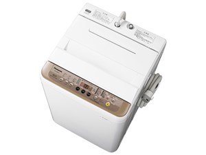 NA-F60PB11-T 全自動洗濯機 6kg  洗濯・脱水 パナソニック ブラウン 商品画像1：セイカオンラインショップ