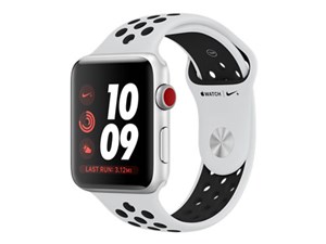 Apple Watch Nike+ Series 3 GPS+Cellularモデル 42mm MQME2J/A [ピュアプラチナ/ブラックNikeスポーツバンド] 商品画像1：ONE　CHANCE