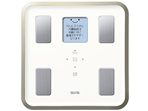 タニタ 測定を続けられる体組成計  体重計 BC-810-WH ホワイト 体組成計 体脂･･･