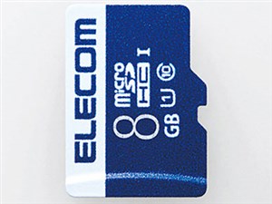 エレコム 【メール便での発送】マイクロSD カード UHS-I U1 SD変換アダプタ付･･･