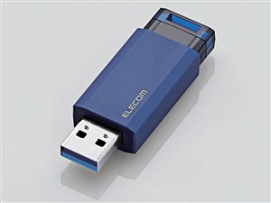 エレコム 【メール便での発送】USBメモリ USB3.1(Gen1) ノック式 オートリタ･･･