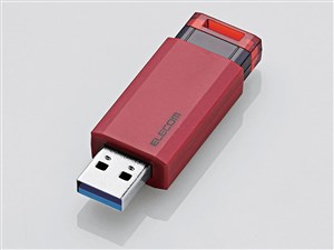 エレコム 【メール便での発送】USBメモリ USB3.1(Gen1) ノック式 オートリタ･･･