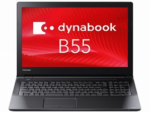 東芝 PB55/B 中古パソコン ノートパソコン Microsoft Office2019搭載 Windows10 第6世代Corei3 メモリ4GB HDD500GB 無線LAN DVD-ROM 商品画像1：パソコン専門店PC-Boom