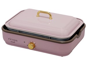 アイリスオーヤマ ホットプレート MHP-R102 -PA アッシュピンク 2WAY たこ焼きプレート 平面プレート ricopa リコパ 新品 送料無料 商品画像1：あるYAN
