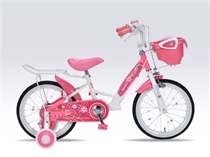 【納期目安：06/下旬入荷予定】マイパラス 子供用自転車 16インチ (ピンク/沖･･･