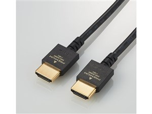 エレコム PREMIUM HDMIケーブル(スリムタイプ) DH-HDP14ES20BK 商品画像1：リコメン堂